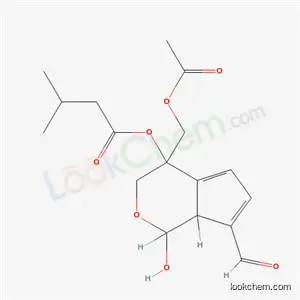 3-메틸부탄산 4-[(아세틸옥시)메틸]-7-포르밀-1,3,4,7a-테트라히드로-1-히드록시시클로펜타[c]피란-4-일 에스테르