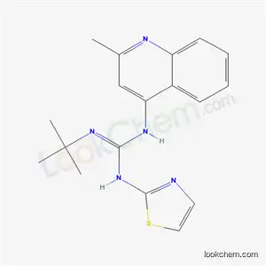 2-tert-butyl-1-(2-methylquinolin-4-yl)-3-(1,3-thiazol-2-yl)guanidine