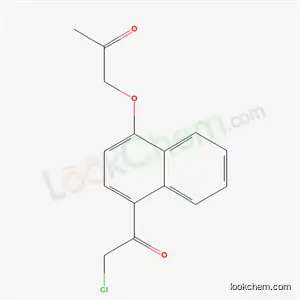 1-(4-クロロアセチル-1-ナフチルオキシ)-2-プロパノン