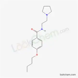 4-ブトキシ-N-[2-(1-ピロリジニル)エチル]ベンズアミド