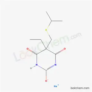 5-エチル-5-(イソプロピルチオメチル)-2-ソジオオキシ-4,6(1H,5H)-ピリミジンジオン