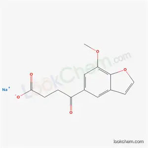 7-메톡시-γ-옥소-5-벤조푸란부티르산나트륨염