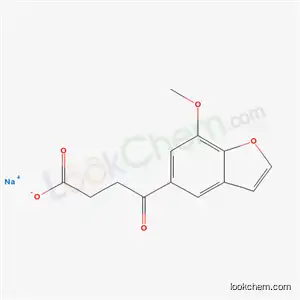 7-메톡시-γ-옥소-5-벤조푸란부티르산나트륨염
