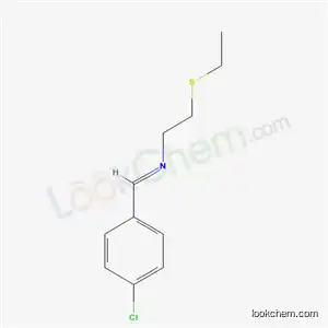 4-클로로-N-[2-(에틸티오)에틸]벤젠메탄이민