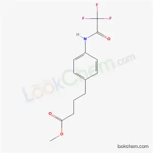 4-(p-트리플루오로아세틸아미노페닐)부티르산 메틸 에스테르