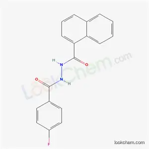 1-(p-フルオロベンゾイル)-2-(1-ナフトイル)ヒドラジン