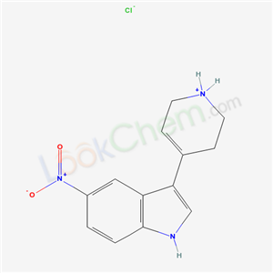 5-nitro-3-(1,2,3,6-tetrahydropyridin-1-ium-4-yl)-1H-indole chloride