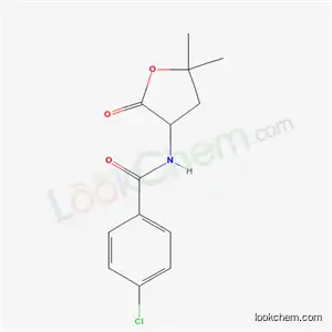 p- 클로로 -N- (5,5- 디메틸 -2- 옥소 테트라 히드로 푸란 -3- 일) 벤즈 아미드