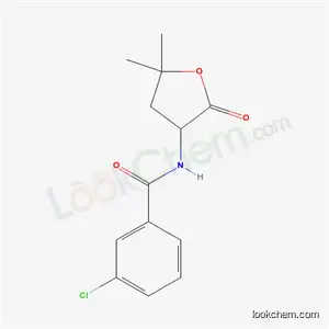 m-클로로-N-(5,5-디메틸-2-옥소테트라히드로푸란-3-일)벤즈아미드