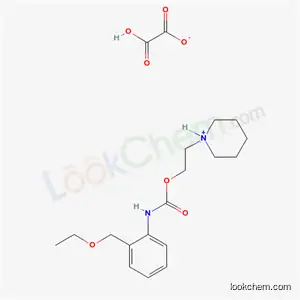 2-피페리디노에틸 o-(에톡시메틸)카르바닐레이트 옥살레이트(1:1)