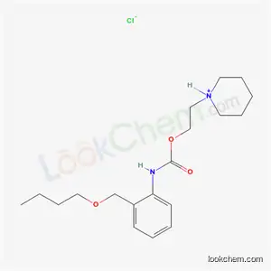 2-피페리디노에틸 o-(부톡시메틸)카르바닐산염 염산염