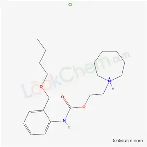 2-(1-아조니아사이클로헵트-1-일)에틸 N-[2-(부톡시메틸)페닐]카바메이트 클로라이드