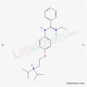 2-[4-[(에틸아자늄밀리덴-페닐-메틸)아미노]페녹시]에틸-디프로판-2-일-아자늄 디브로마이드