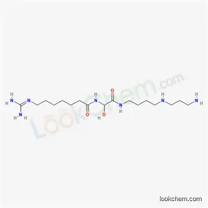 N- [4- (3- 아미노 프로필 아미노) 부틸 카르 바 모일-히드 록시-메틸] -7- (디아 미노 메틸 리덴 아미노) 헵탄 아미드
