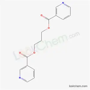 Molecular Structure of 98326-19-3 (propane-1,3-diyl dipyridine-3-carboxylate)