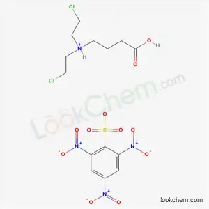 4-(비스(2-클로로에틸)아미노)부티르산 2,4,6-트리니트로벤젠술폰산염