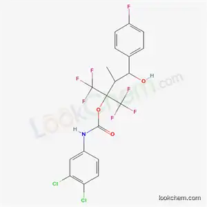 1,3-부탄디올, 1-(p-플루오로페닐)-2-메틸-4,4,4-트리플루오로-3-(트리플루오로메틸)-, 3,4-디클로로카르바닐레이트