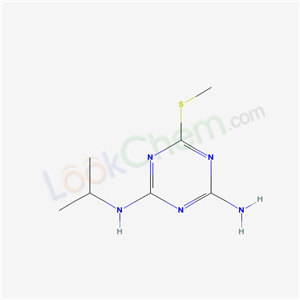 1,3,5-Triazine-2,4-diamine, N-(1-methylethyl)-6-(methylthio)-