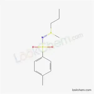 Molecular Structure of 53799-66-9 (S-Methyl-S-propyl-N-(p-tolylsulfonyl)sulfimine)