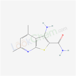 3-AMINO-4,6-DIMETHYLTHIENO[2,3-B]PYRIDINE-2-CARBOXAMIDE