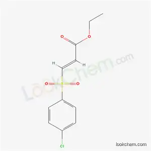 Molecular Structure of 66816-88-4 (3-[(4-Chlorophenyl)sulfonyl]acrylic acid ethyl ester)