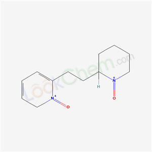 2-[2-(1-oxo-3,4,5,6-tetrahydro-2H-pyridin-2-yl)ethyl]-6H-pyridine 1-oxide cas  13337-53-6