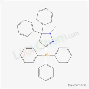 Molecular Structure of 32251-73-3 ((1-methyl-5,5-diphenyl-4,5-dihydro-1H-pyrazol-3-yl)(triphenyl)phosphonium)