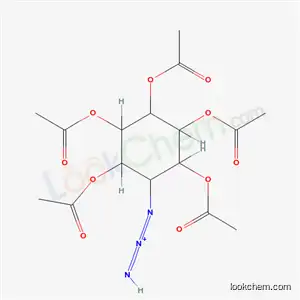 Molecular Structure of 6730-18-3 (1-[2,3,4,5,6-pentakis(acetyloxy)cyclohexyl]triaza-1,2-dien-2-ium)