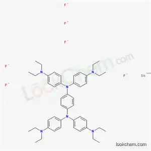 헥사플루오로안티모네이트(1-), N,N,N',N'-테트라키스[4-(디에틸아미노)페닐]벤젠-1,4-디아민(1:1)과의 염