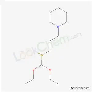 Molecular Structure of 20723-18-6 (Diethoxymethyl(3-piperidinopropyl)silane)