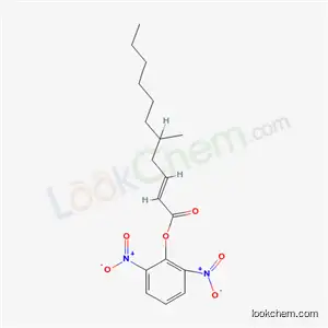 Molecular Structure of 19019-33-1 (2,6-dinitrophenyl (2E)-5-methylundec-2-enoate)