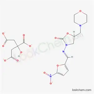 5-(모르폴리노메틸)-3-[(5-니트로푸르푸릴리덴)아미노]옥사졸리딘-2-온 시트레이트