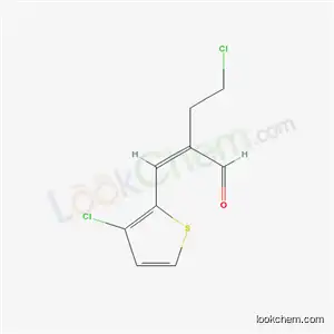 4-클로로-2-(클로로-2-티에닐메틸렌)부티르알데히드