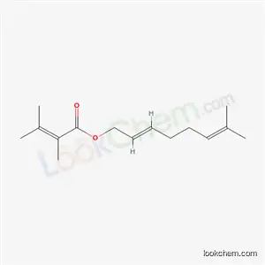 (E)-3,7-디메틸-2,6-옥타디에닐 2-메틸이소크로토네이트