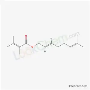 (E)-3,7-디메틸-2,6-옥타디에닐 2-메틸이소크로토네이트