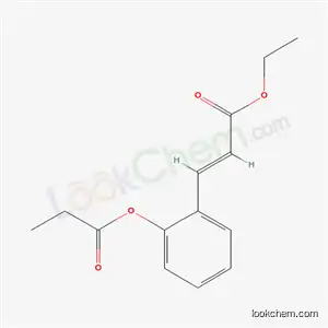 에틸 3-[2-(1-옥소프로폭시)페닐]아크릴레이트