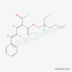 2-에틸헥실 2-아세틸-5-페닐펜타-2,4-디에노에이트