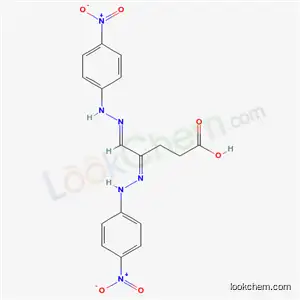 (4Z,5E)-4,5-bis[(4-nitrophenyl)hydrazinylidene]pentanoic acid