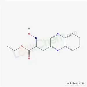 ethyl (2Z)-2-hydroxyimino-3-quinoxalin-2-ylpropanoate