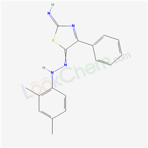 N-[(2-imino-4-phenyl-1,3-thiazol-5-ylidene)amino]-2,4-dimethyl-aniline