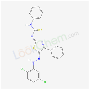 1-[5-[(2,5-dichlorophenyl)hydrazinylidene]-4-phenyl-1,3-thiazol-2-ylidene]-3-phenyl-thiourea