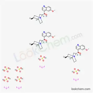 [(8α,9R)-6′-メトキシシンコナン-9-オール]/硫酸塩/よう化水素酸塩,(4:3:2)