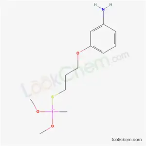 Molecular Structure of 71550-65-7 (3-[3-[Methyldi(methoxy)silyl]propoxy]benzenamine)
