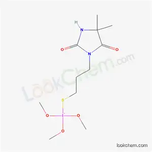 Molecular Structure of 71550-68-0 (5,5-Dimethyl-3-[3-(trimethoxysilyl)propyl]-2,4-imidazolidinedione)