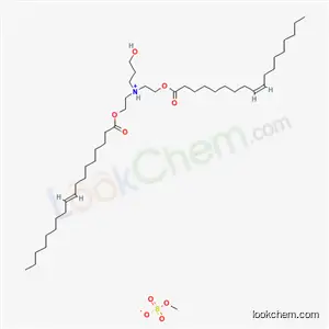 N-(2-ヒドロキシエチル)-N-メチル-2-[[(Z)-1-オキソ-9-オクタデセニル]オキシ]-N-[2-[[(Z)-1-オキソ-9-オクタデセニル]オキシ]エチル]エタンアミニウム?(硫酸メチル)アニオン