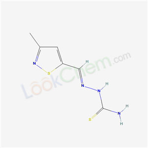 Isothiazole-5-carboxaldehyde, 3-methyl-, thiosemicarbazone