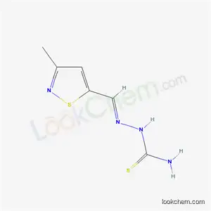 Molecular Structure of 3683-58-7 (3-Methyl-5-isothiazolecarbaldehyde thiosemicarbazone)