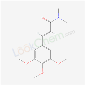 Propenamide, N,N-dimethyl-3-(3,4,5-trimethoxyphenyl)-