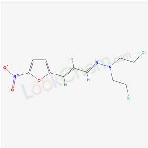 5-Nitro-2-furanacrylaldehyde bis(2-chloroethyl)hydrazone