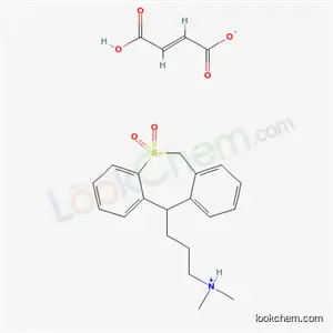 6,11-디히드로-N,N-디메틸디벤조(b,e)티에핀-11-프로필아민 5,5-디옥사이드 및 푸마레이트